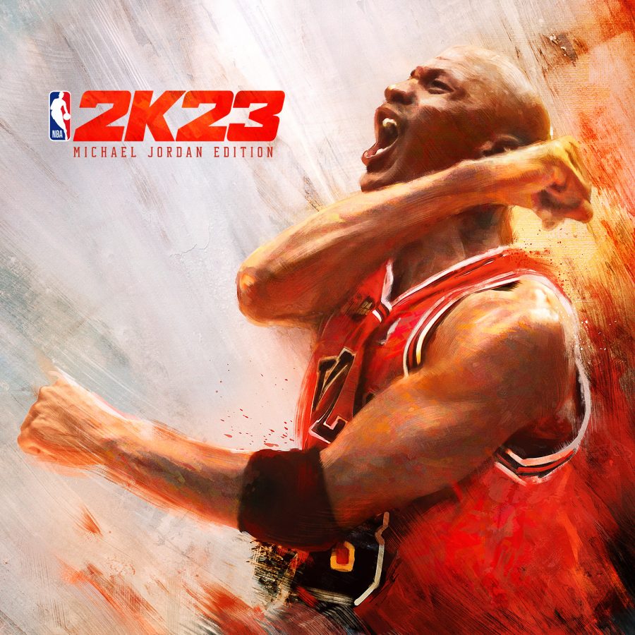 The cover art for the Michael Jordan edition of NBA2K23.