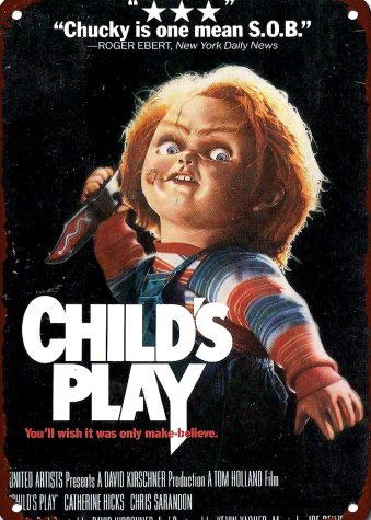 A movie poster for Childs Play.
