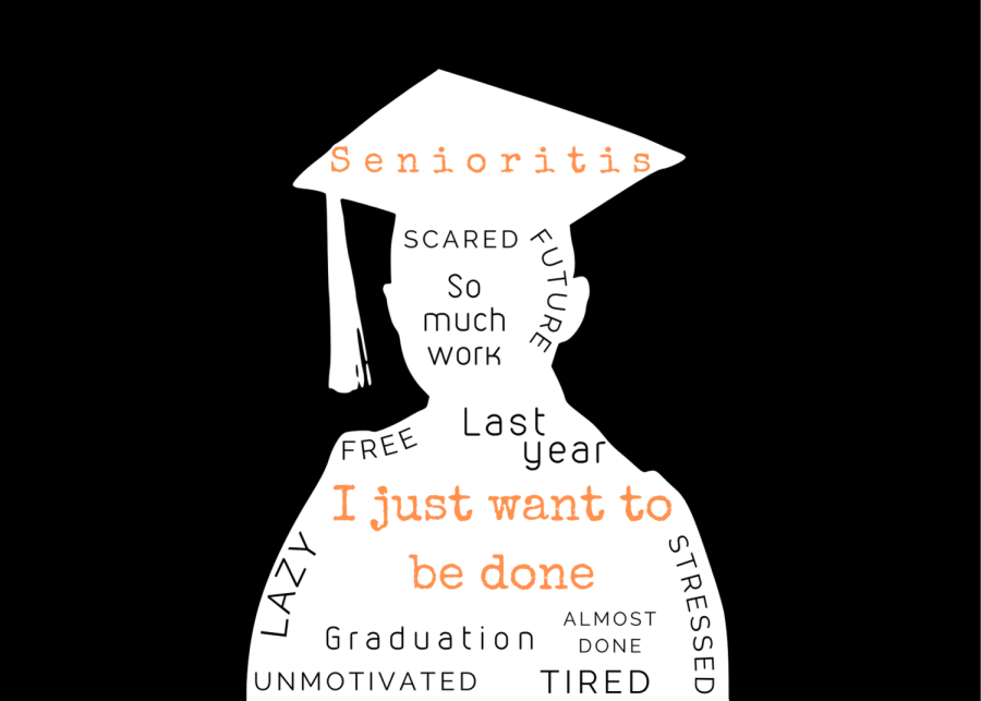 Senioritis+is+a+highly+contagious+illness+that+spreads+rapidly+amongst+high+school+students.