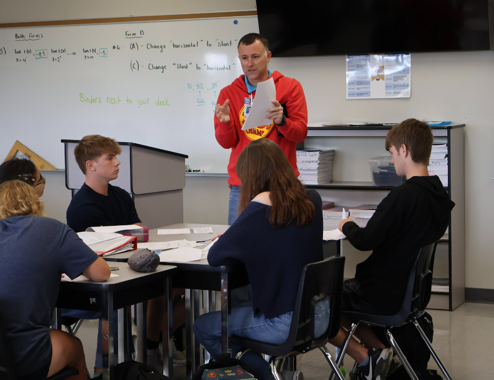 Jesse Patrick runs SAT-prep classes after school. He has been working for Seminole County Public Schools for 16 years.