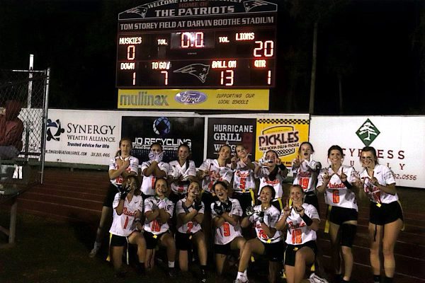 History made at Oviedo High School’s first flag football game
