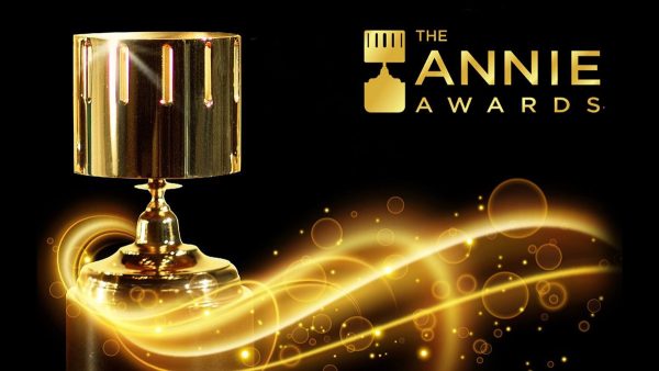 Courtesy of Annie Awards
Caption: This is the Annie Awards logo, showcasing the awards each winner receives. The award itself is shaped like a zoetrope, which is a circular device used for early animation. It displays a sequence of photographs that create an animation when the device is spun. 