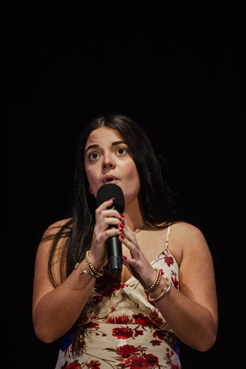 Sophomore Sophie Russo sings "Someone Like You" from the musical "Jekyll & Hyde."